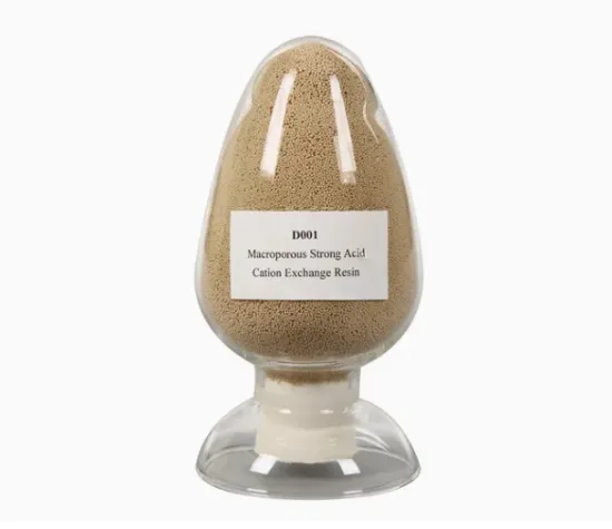 STYRENE SERIES MACROPOROUS STRONG ACID CATION EXCHANGE RESIN