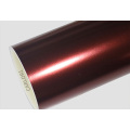 satin metallic wine red car wrap vinyl