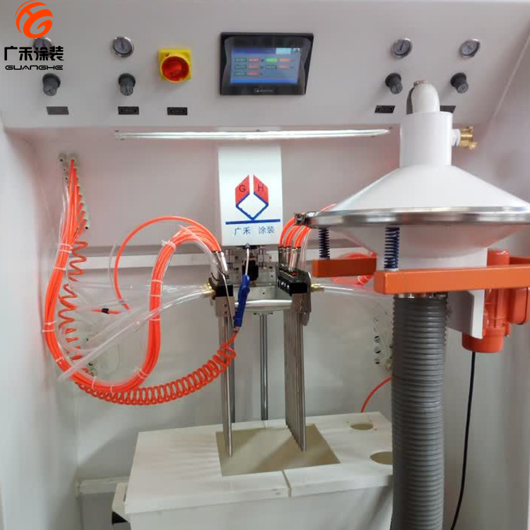 Aluminum profile powder coating machine