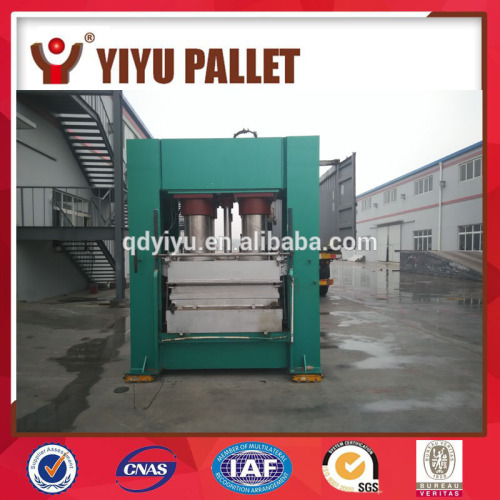 High efficiency compressed wood pallet making machine supplier