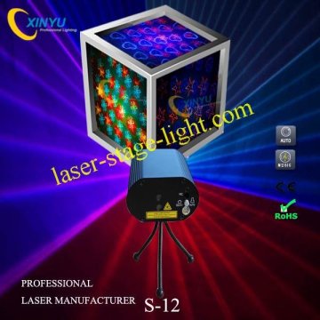 Disco,party ,clubs Mini Sound Activated Laser Effect Lights Rb 6in 1 80mw S-12