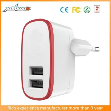 Short Circuit,Over-load,Over-charge Protection Smart Home Plug AC Adapter with Two Pin Plug