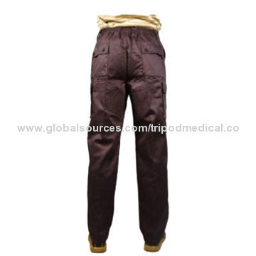 Cargo trousers, with pockets, reinforced crotch, strong belt loops