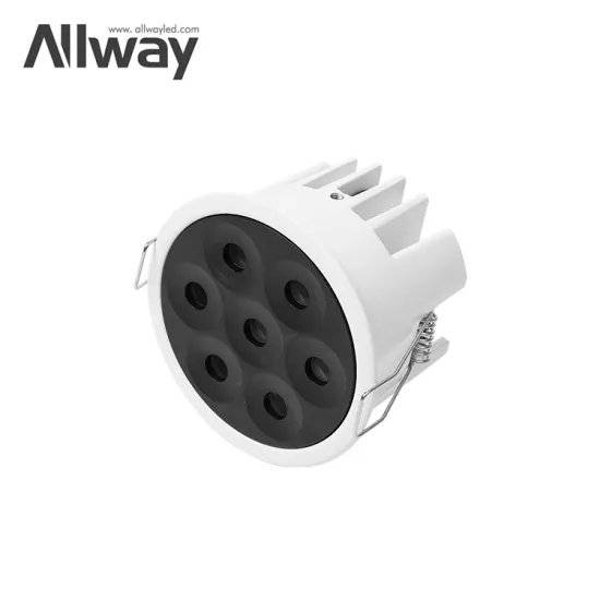 ALLWAY 3W Aluminum SMD White Home & Hotel LED Downlight: Easy Installation & Energy Saving Solution