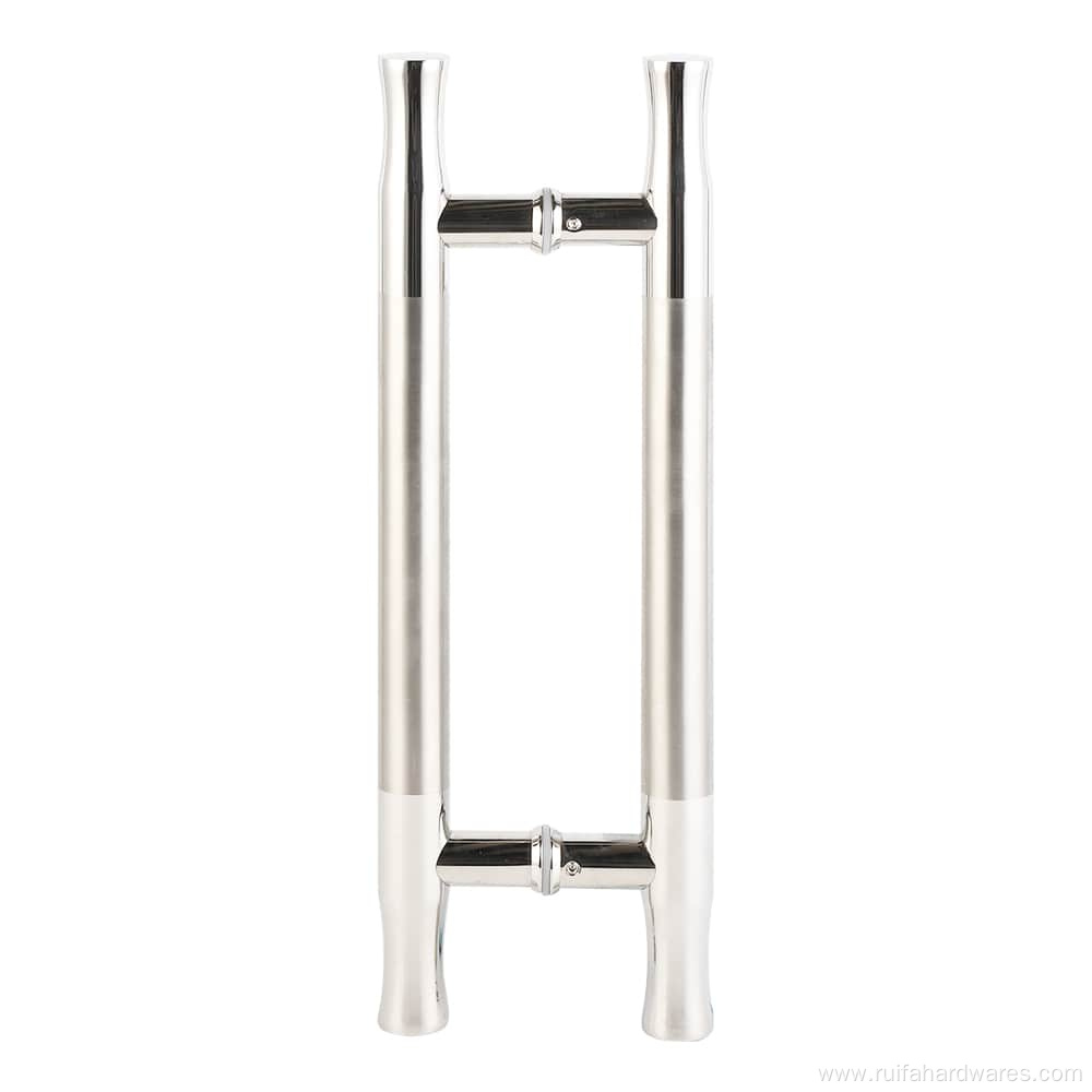 Stainless Steel Handle with Matte Texture