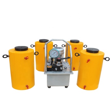 600 Ton Double Acting Hydraulic Jack for Foundation Projects
