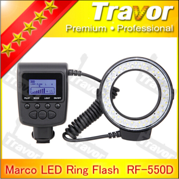 Low Price Wholesale Travor Macro LED Ring Flash RF-550d for Nikon/Canon/Olympus/Panasonic