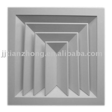 3-Way Square Air Diffuser/air register/air diffuser