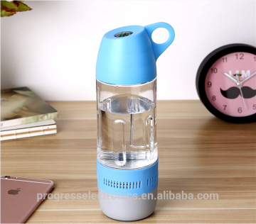 2016 new arrival portable ourdoor sport bluetooth speaker with compass bottle cap