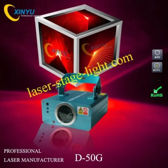 D-50r Single 150mw 650 Nm Wavelength Red Laser Beam Light For Party