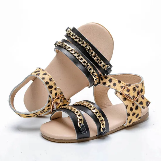 Cool Leather Summer Kids Children Sandals