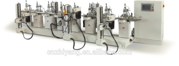 Linear profile sander machine