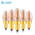 LEDER Small Edison Lamp Bulb