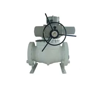 Top Entry Ball Valve Electric Operation