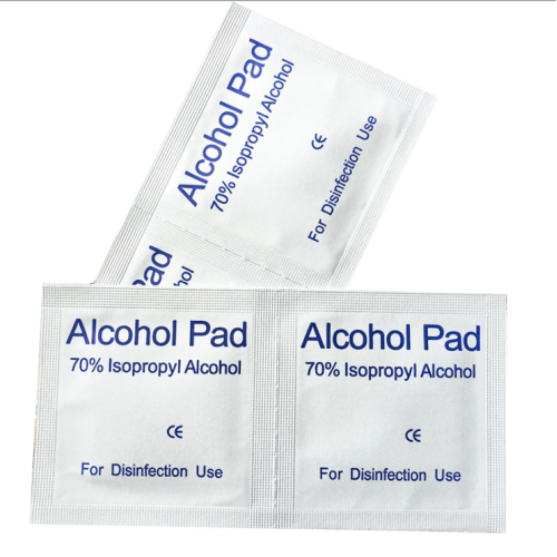 PAD PRESSO DELL'ALOLE 70% ISOPROPIL PELLE SCALE