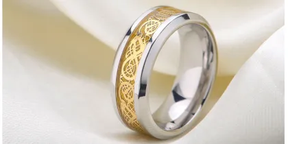 Men′s Fashion Stainless Steel Jewelry Finger Ring (hdx1052)