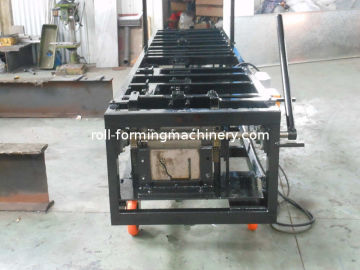 Seamless Gutter Roll Forming Machine High Speed Chain Transmission 16 Stations