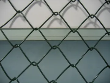 Chain Link wire mesh/5ft Plastic Coated Chain Link Fence/pvc coating garden fencing