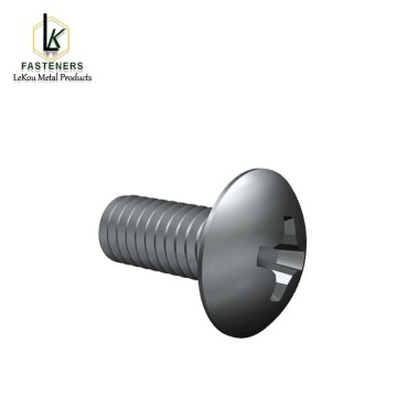 Steel Cross Recessed Truss Head Machine Screw
