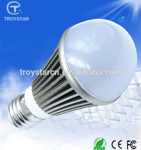 Indoor lighting high quality Ra80 5w led bulb E27 / B22 2700k 110v with Die-aluminum circuit board