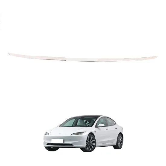 2023 Tesla Model 3 Highland Tailgate Trim - Automotive Stainless Steel Carbon Fiber Chrome Exterior Accessories OEM
