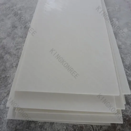 White Gloss Decorative Translucent Ceiling Panel Translucent Resin Panel 3050*760mm