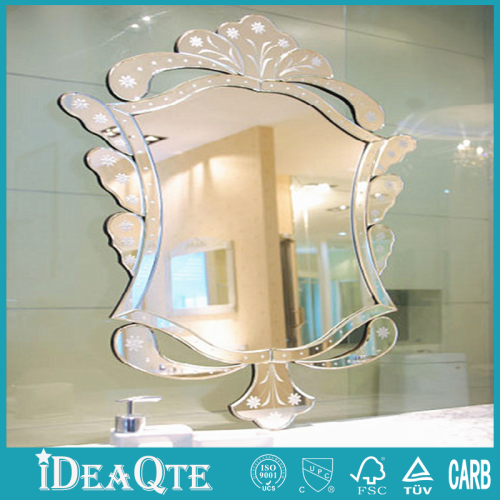 shop supplier venetian bathroom etched mirrors with high quality