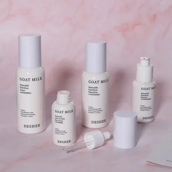 Wholesale Private Label Empty Lotion Bottles for Facial Essence & Toner (30ml, 50ml, 100ml, 120ml)