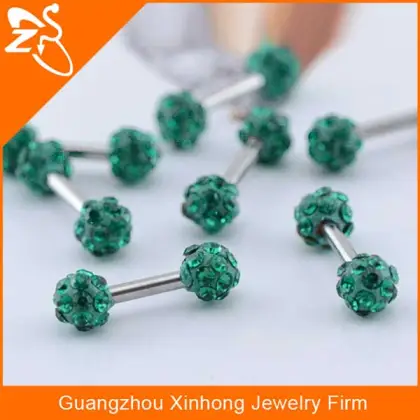 sweet fancy stud earrings Crystal stud earrings for young ladies