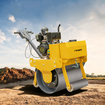 FURD Ręczny walec drogowy z pojedynczym bębnem i hydrauliczną regulacją prędkości