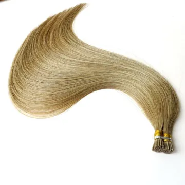 Factory Wholesale 1G/Strands Russian Keratin I Tip Human Hair Extensions