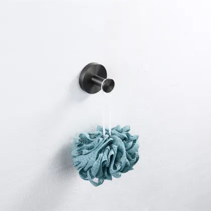 Brushed Nickel Hooks gunmetal