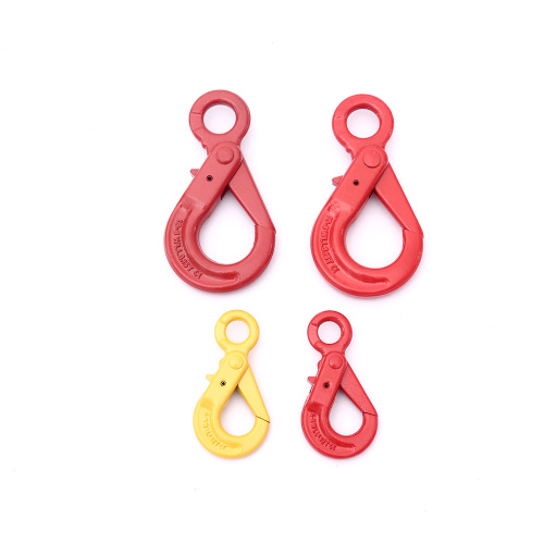 China G80 Safety Forged Eye Self Locking Hook Manufactory