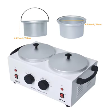 Professional Commercial Double Wax Warmer 1200cc