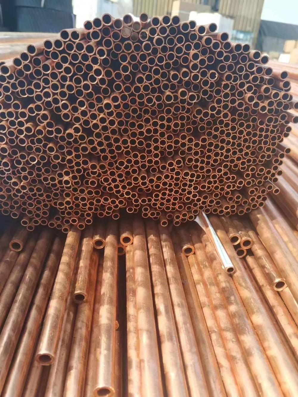 Tubo de cobre para trocadores de calor