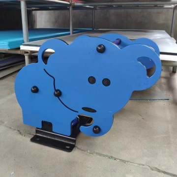 Double Spring Rocking Horse Seesaw for Kindergarten Fun