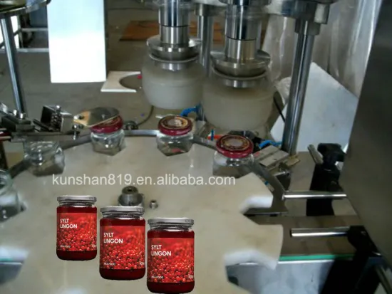 automatic jam capping machine
