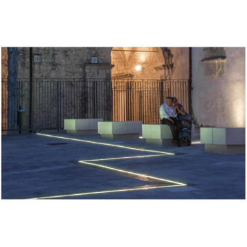 Luces subterráneas al aire libre LED de alto brillo en los parques