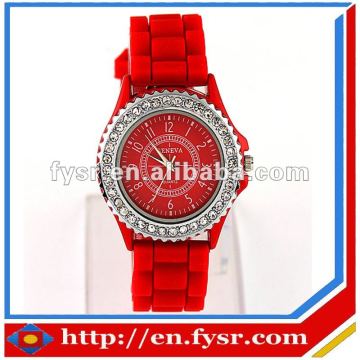 Classic Gel Silicone Crystal Men Lady Jelly Watch Gifts Stylish Fashion Luxury