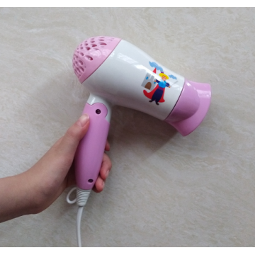 Common Handy Using Electric Hair Dryer For Kids