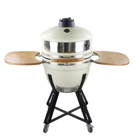 Black ceramic grill tandoor portable multi-function charcoal smoked grill outdoor