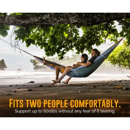 Wholesale Heavy Duty Hammocks for 2 Persons with Swing Hammock Springs