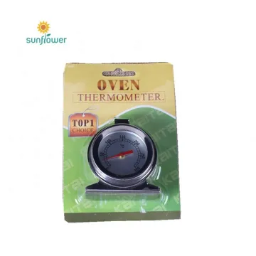 Stainless Steel Gauge Bimetal Refrigerator Thermometer: Accurate Temperature Monitoring for Your Kitchen