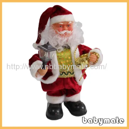With Palace Lantern Santa Claus 