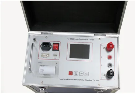 circuit breaker loop resistance tester