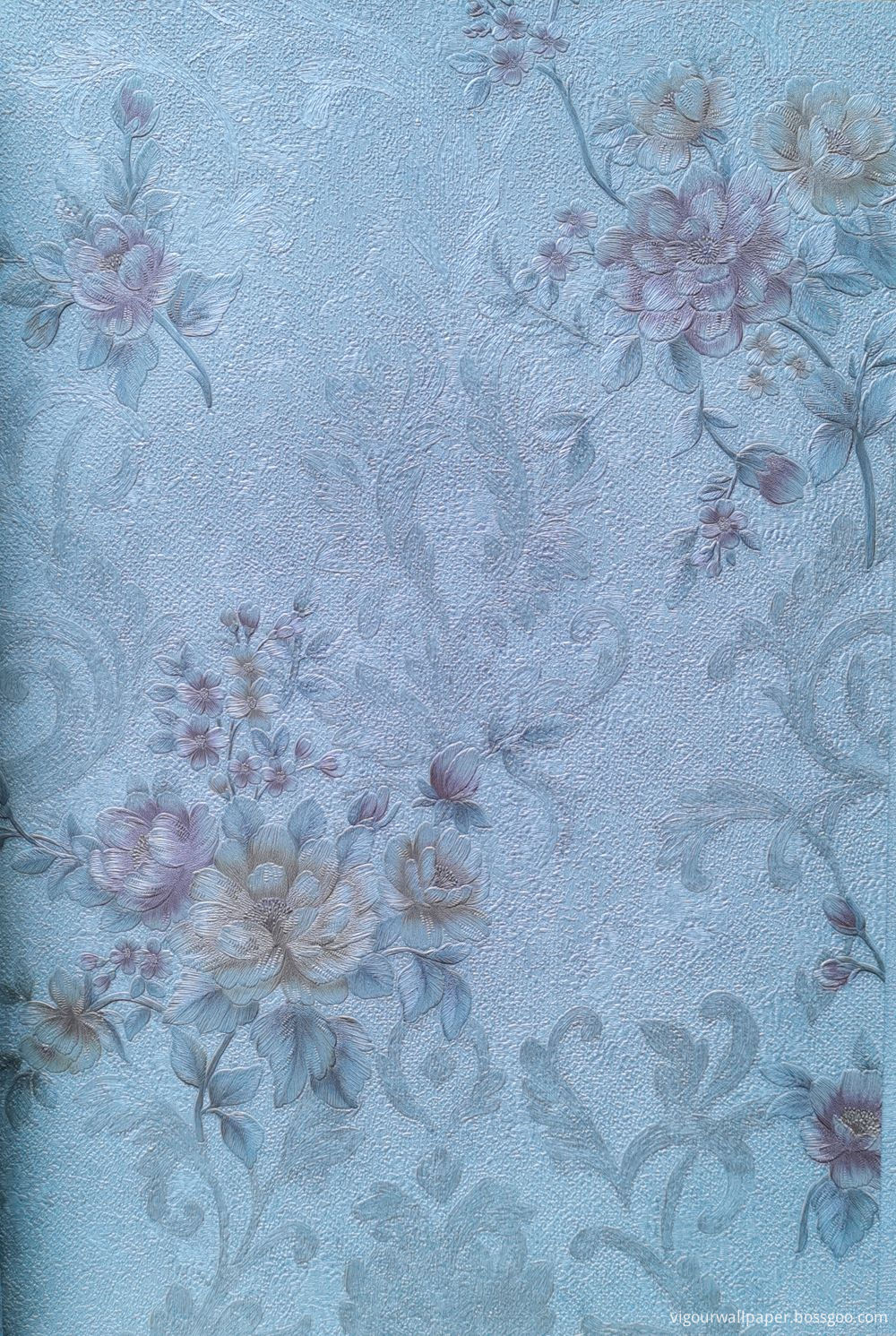 flower pvc wallpaper