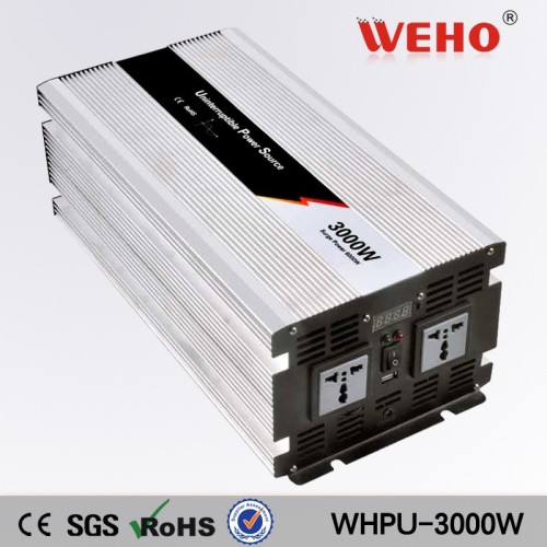 CE ROHS approved 3kw pure sine wave power inverter with charger