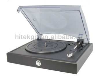 retro vinyl turntable player