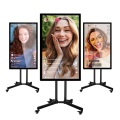 Pinterest 모바일 라이브 방송 LCD 터치 스크린