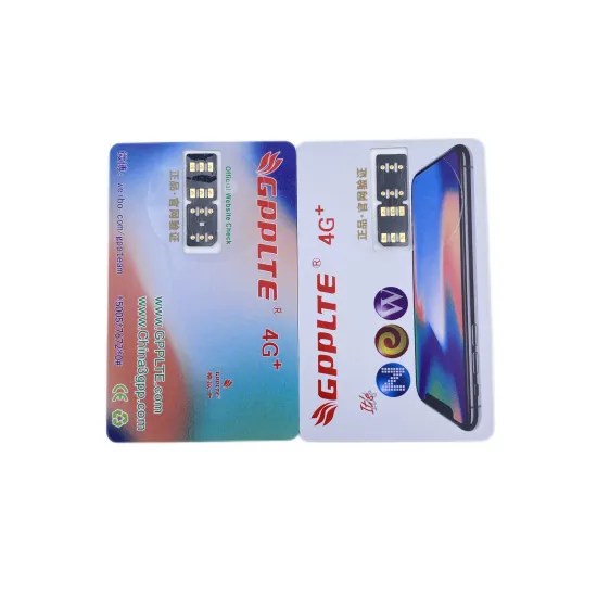 4G+ U Sim Card for iPhone X - Gpp LTE